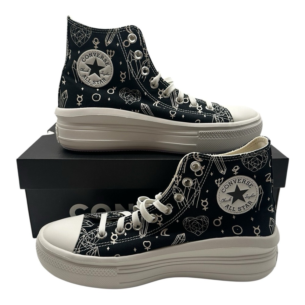 Converse Chuck Taylor All Star Move Mystic Crystals Platform Shoes Womens 10.5‎